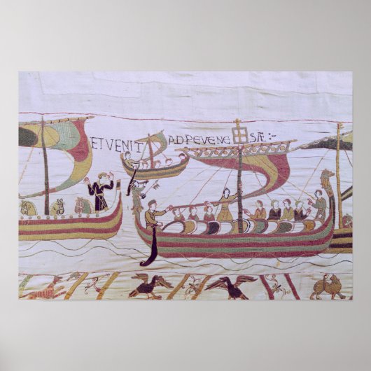 Duke William en zijn vloot Poster (Voorkant)