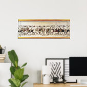 Duke William Exhorts zijn troepen Poster (Thuiskantoor)