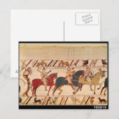 Duke William roept zijn troepen op Briefkaart (Voorkant / Achterkant)