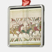 Duke William roept zijn troepen op Metalen Ornament (Links)