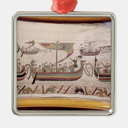 Duke William van Normandy Metalen Ornament (Voorkant)
