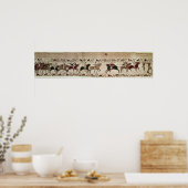 Duke William's ridders komen aan om de strijd aan Poster (Keuken)