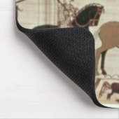 Duke William's ridders komen aan voor de strijd Muismat (Hoek)