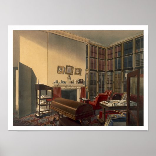 Duke's Ewn Room, Apsley House, van T. Boys (kleur) Poster (Voorkant)