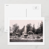 Duke's Park, Somerville, NJ 1907 Vintage Briefkaart (Voorkant / Achterkant)