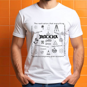 Dukkha: De Eerste Nobele Waarheid Doodle  T-shirt