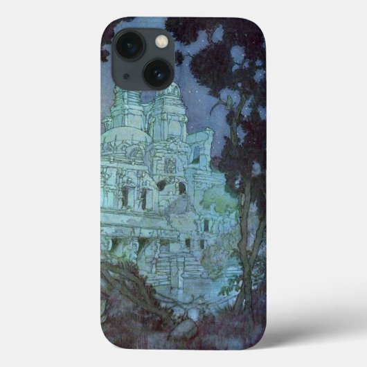 Dulac afbeelding Arabisch paleis met moonlicht Case-Mate iPhone Case (Achterkant)