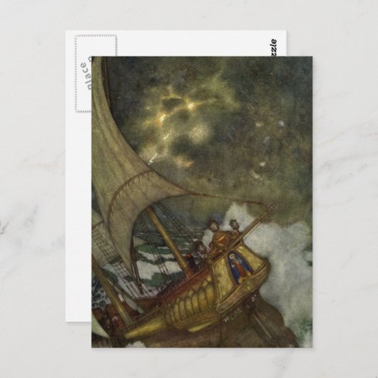 Dulac is de Tempest Briefkaart (Voorkant / Achterkant)