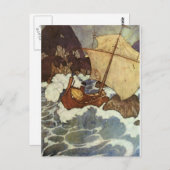 Dulac's Arabische Nights Briefkaart (Voorkant / Achterkant)