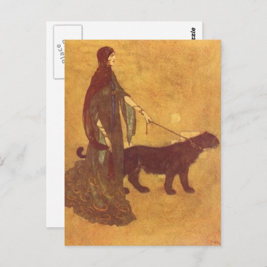 Dulac's Arabische Nights Briefkaart (Voorkant / Achterkant)