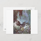 Dulac's Edgar Allan Poe Briefkaart (Voorkant / Achterkant)