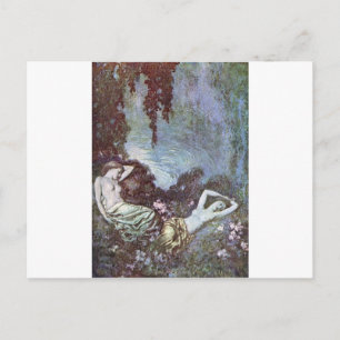 Dulac's Edgar Allan Poe Briefkaart