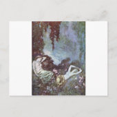 Dulac's Edgar Allan Poe Briefkaart (Voorkant)