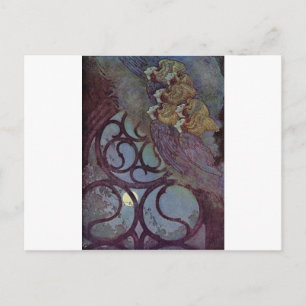 Dulac's Edgar Allan Poe Briefkaart