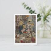 Dulac's Rubaiyat Briefkaart (Staand voorkant)