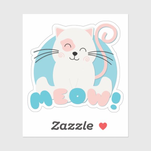 DULCE GATITO STICKER (Vel)