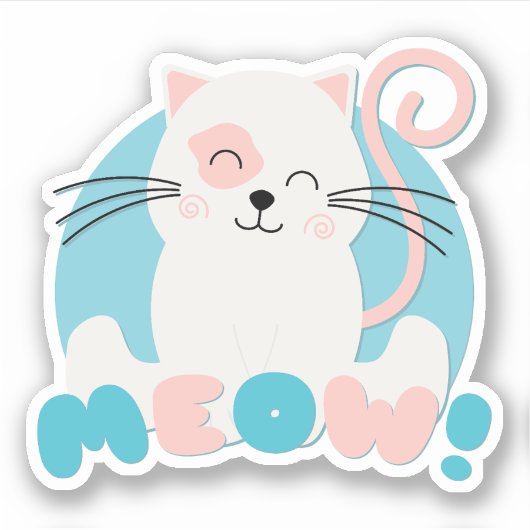 DULCE GATITO STICKER (Voorkant)