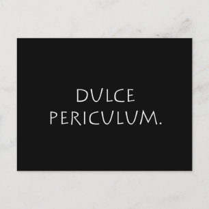 Dulce periculum briefkaart
