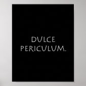 Dulce periculum poster (Voorkant)