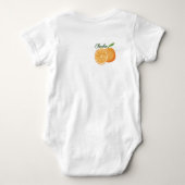 Dulce Tropical: Naranjita Feliz" editable Romper (Achterkant)