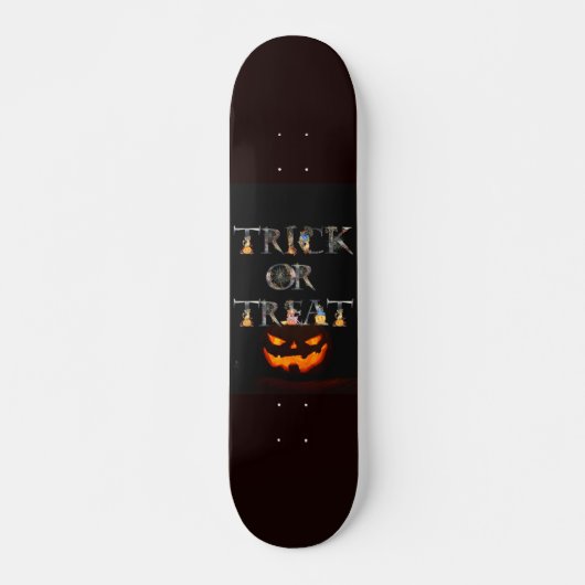 DULCES VAN TRUCO, TRICK OR TREAT PERSOONLIJK SKATEBOARD (Voorkant)