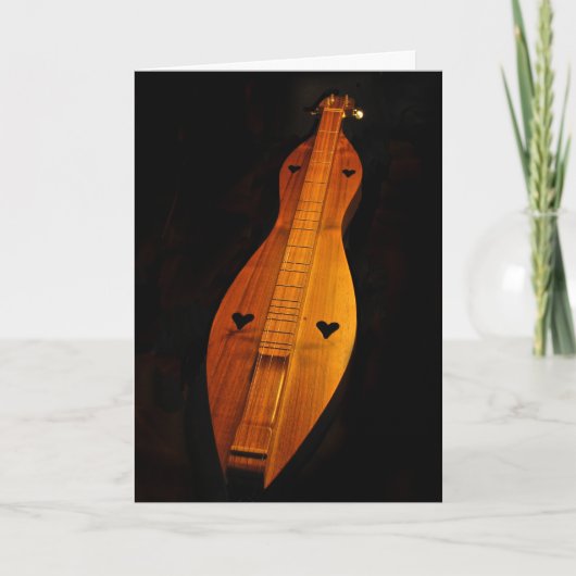 Dulcimeer Blank Kaart (Voorkant)