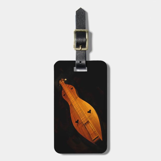 DulcimeerBagagelabel Bagagelabel (Voorkant verticaal)