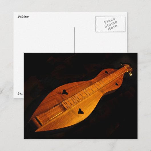 DulcimeerBriefkaart Briefkaart (Voorkant / Achterkant)