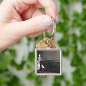 Dulcimeerspeler Sleutelhanger (Hand)