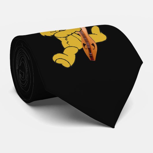 DULCIMER BEER MEEST POPULAIRE ACHTERGRONDEN STROPDAS (Opgerold)