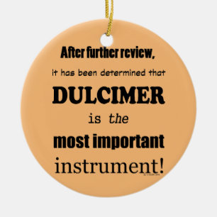 Dulcimer belangrijkste instrument keramisch ornament