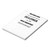 Dulcimer belangrijkste instrument notitieblok (Linkerzijde)