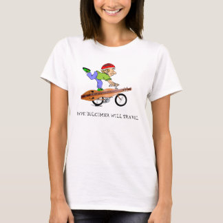 DULCIMER BIKE-T-SHIRT T-SHIRT