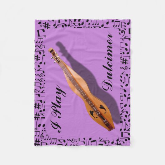 DULCIMER FLEECE DEKEN (Voorkant)