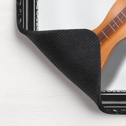 DULCIMER IN ZWARTE LIJST-MOUSEPAD MUISMAT (Hoek)