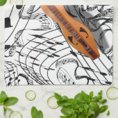 DULCIMER-KITCHEN TOWEL THEEDOEK (Gevouwen)
