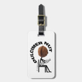 Dulcimer Nut Bagagelabel (Voorkant verticaal)