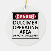 Dulcimer-operatiegebied Keramisch Ornament (Voorkant)