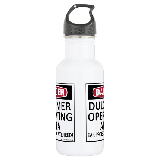 Dulcimer-operatiegebied Waterfles (Voorkant)