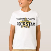 Dulcimer Rock Star by Night T-shirt (Voorkant)