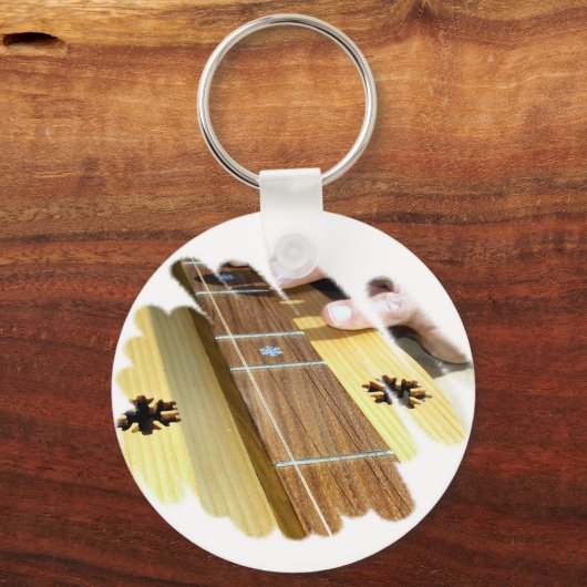 Dulcimer Sleutelhanger (Voorkant)