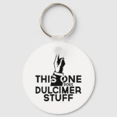 Dulcimer Stuff - Funny Dulcimer Music Sleutelhanger (Voorkant)