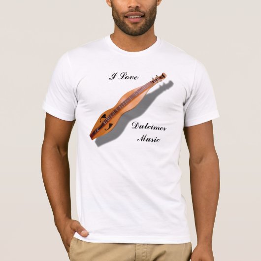 DULCIMER-T-SHIRT T-SHIRT (Voorkant)