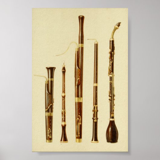 Dulcus, Oboe, Bassoon, Baronite Oboe Poster (Voorkant)
