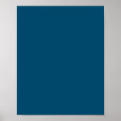 Dull Blue, Dusky Blue, Faded Jade, Poster (Voorkant)