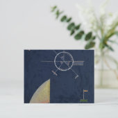 Dull Grey, 1930 by Wassily Kandinsky Briefkaart (Staand voorkant)