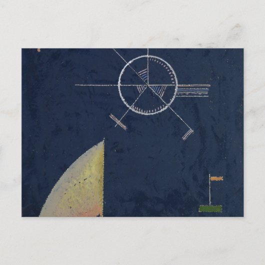 Dull Grey, 1930 by Wassily Kandinsky Briefkaart (Voorkant)