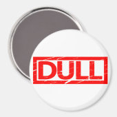 Dull Stamp Magneet (Voorkant / Achterkant)