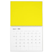 Dull Yellow, Golden Dream, Light Gold, Kalender (Mar 2026)