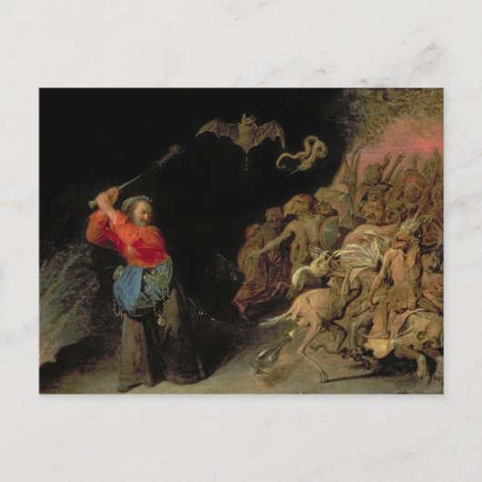 Dulle Griet die hel Briefkaart (Voorkant)